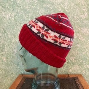 JOE BOXER unisex winter red beanie